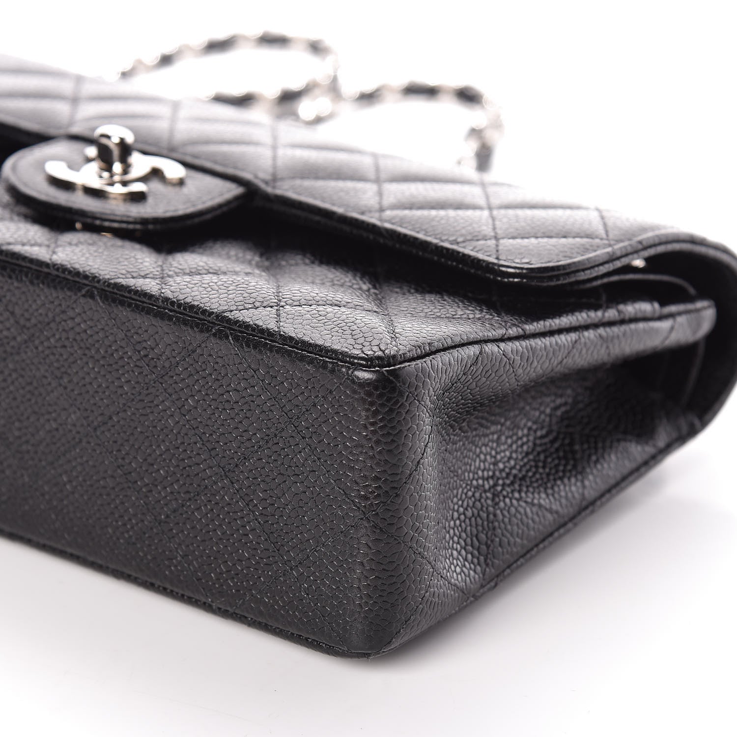 Chanel Caviar Quilted Small Double Flap Black 7 of 10