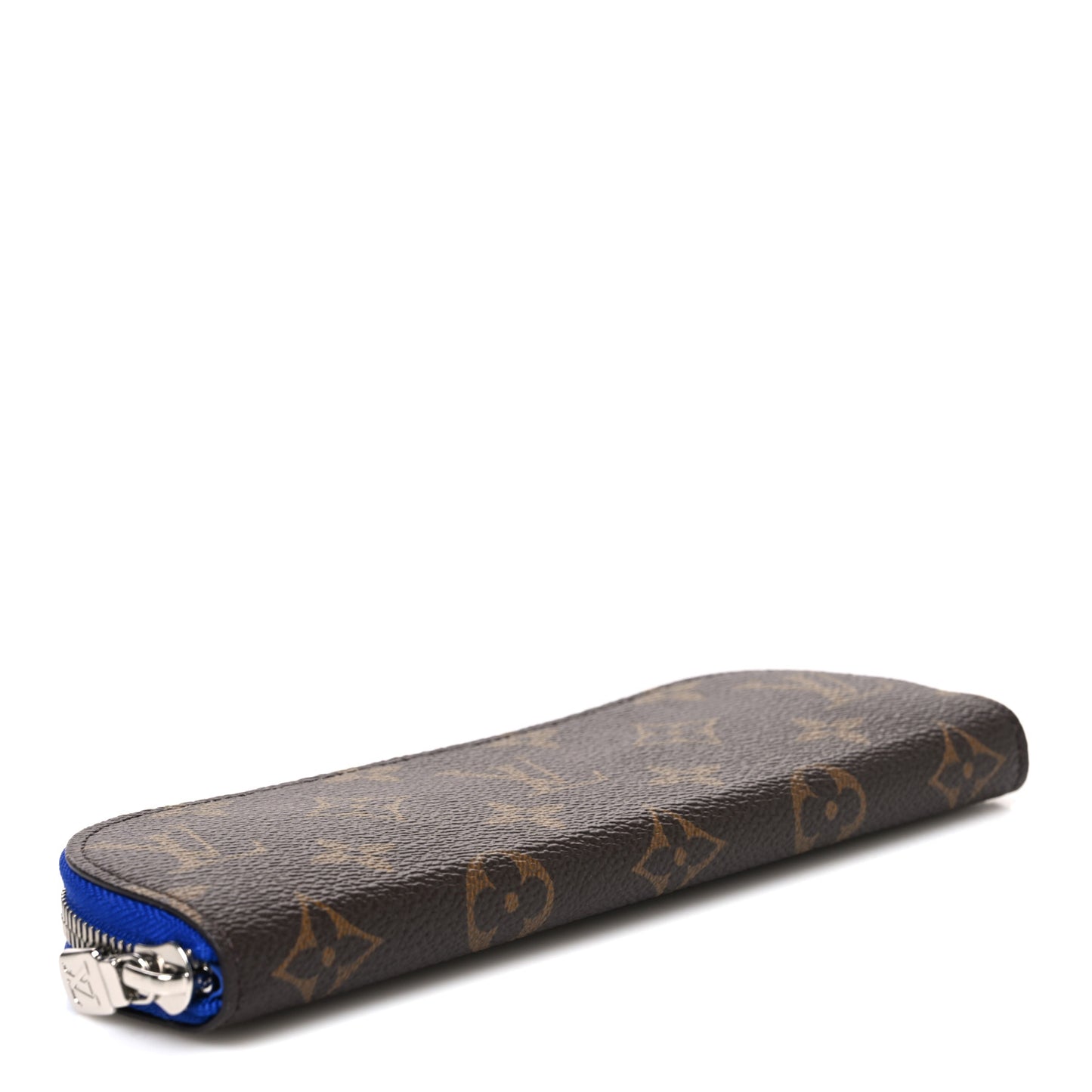 Monogram Charlotte Pencil Pouch Blue