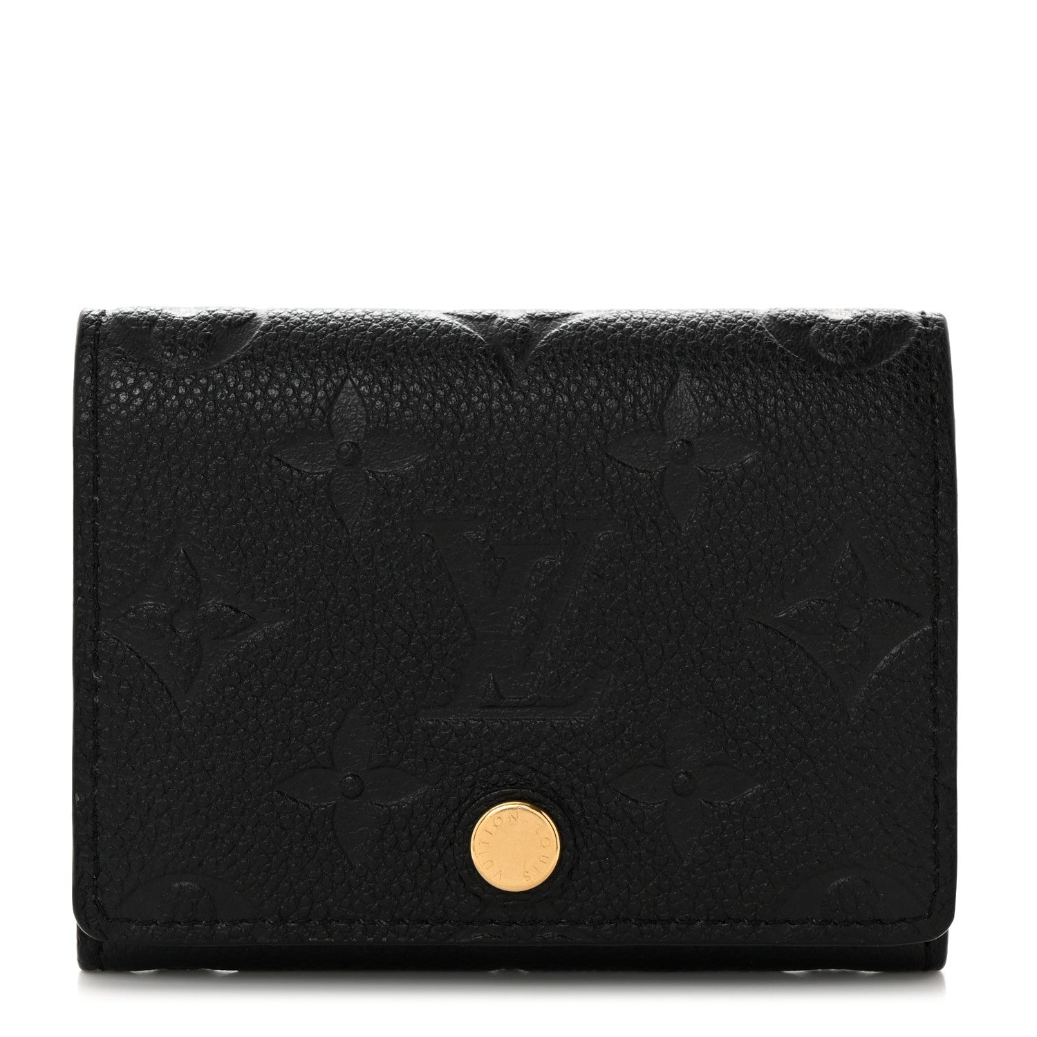 Louis Vuitton LOUIS VUITTON Empreinte Business Card Holder Black 1 of 6