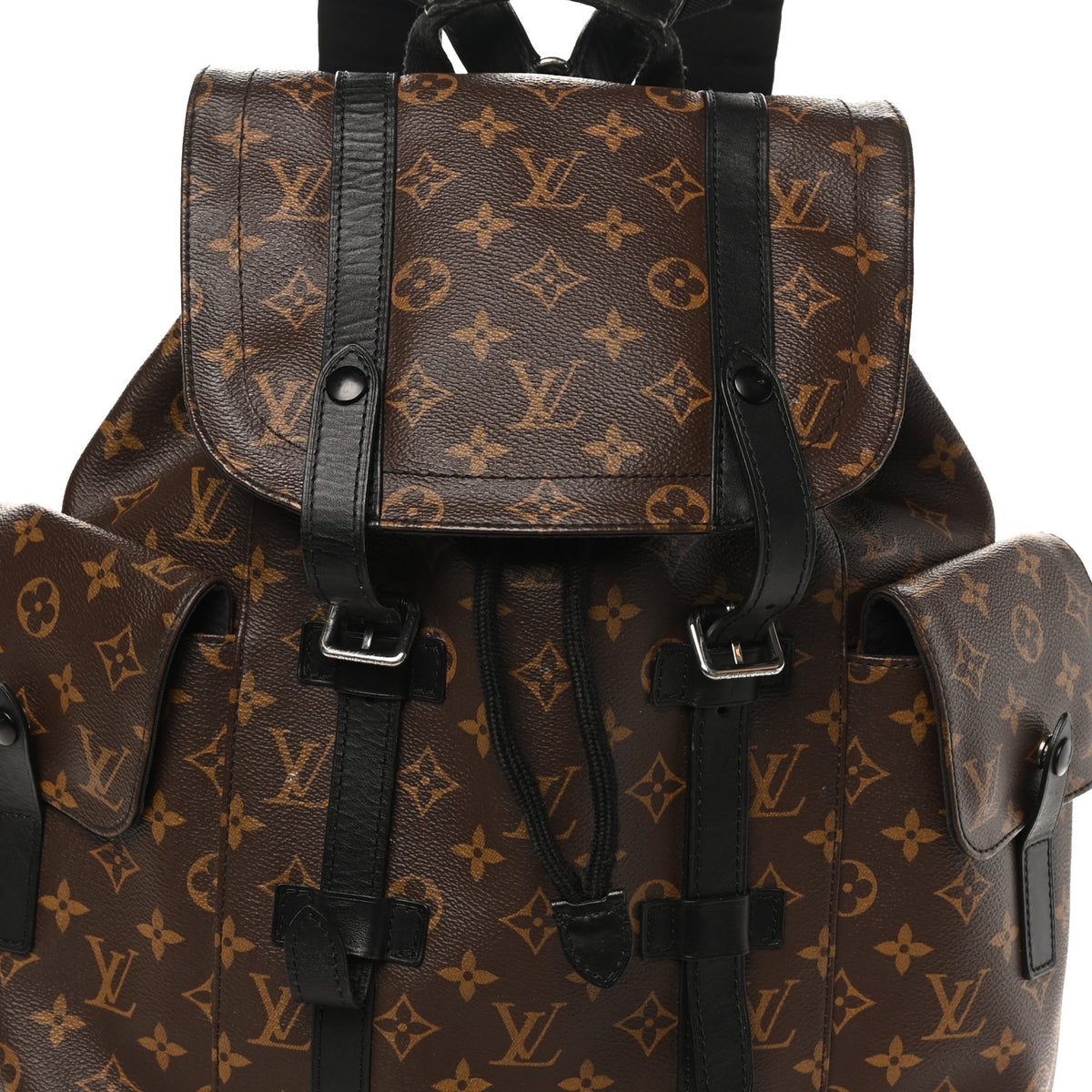 Louis Vuitton Monogram Macassar Christopher MM Backpack  display picture 2
