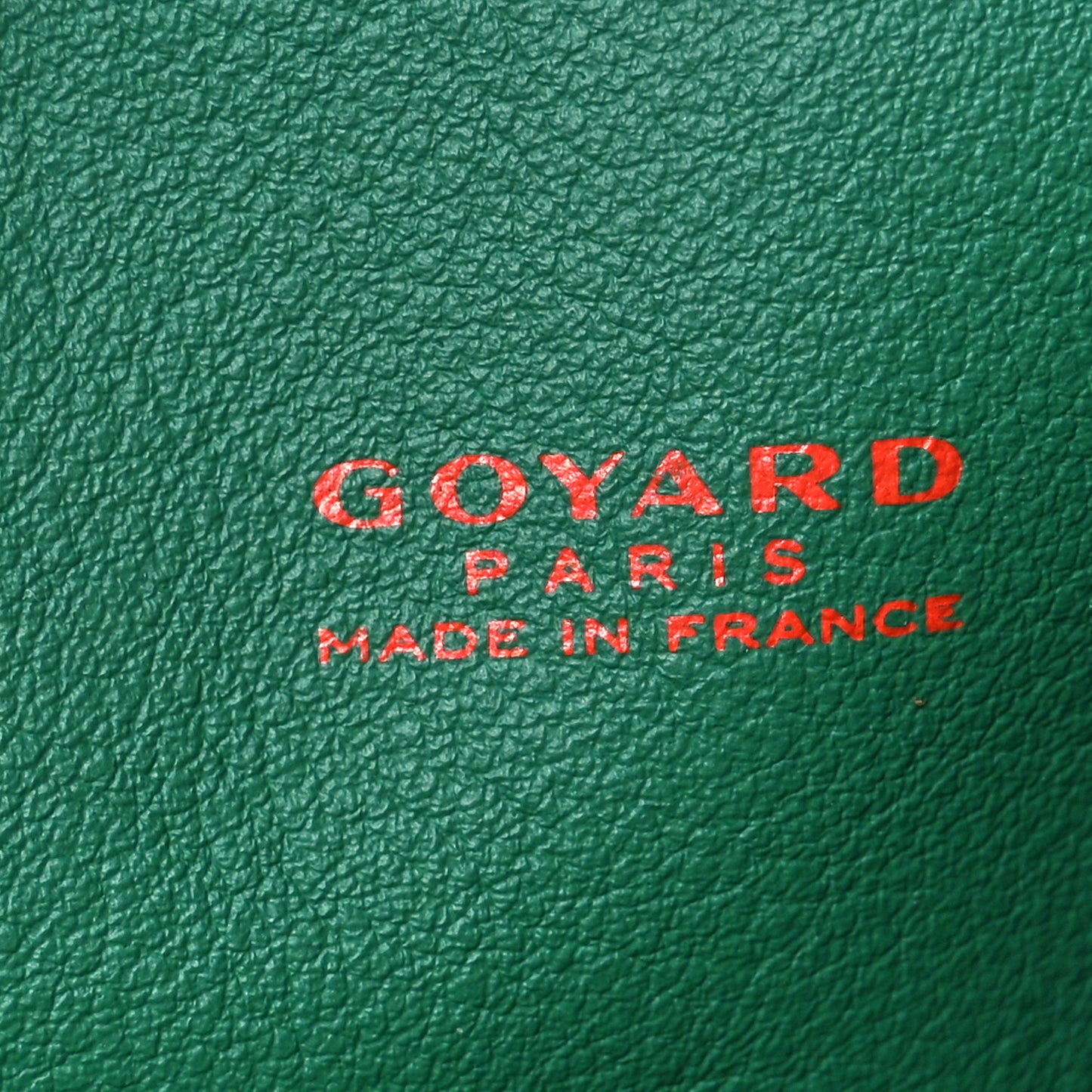 Goyardine Reversible Mini Anjou Green