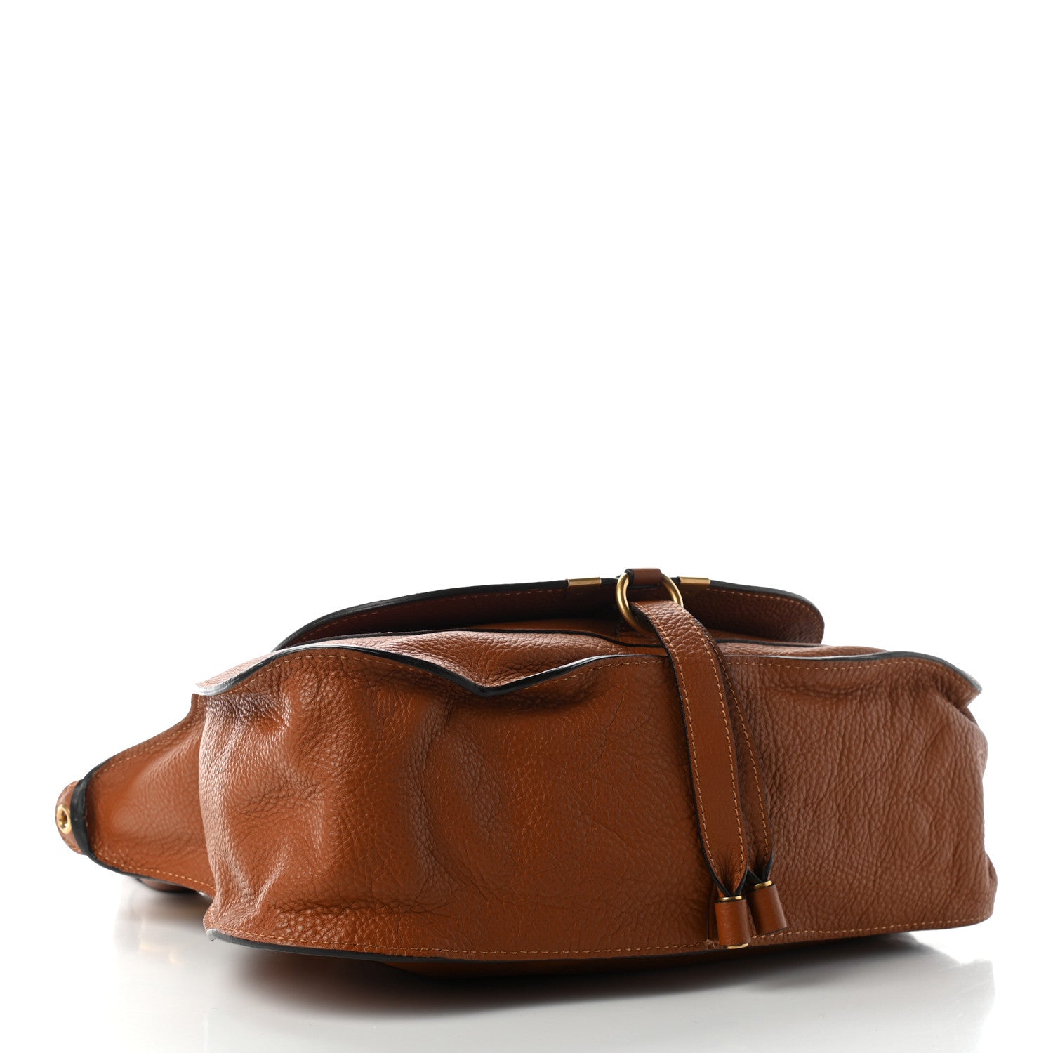 Chloe Calfskin Medium Marcie Satchel Tan 3 of 8