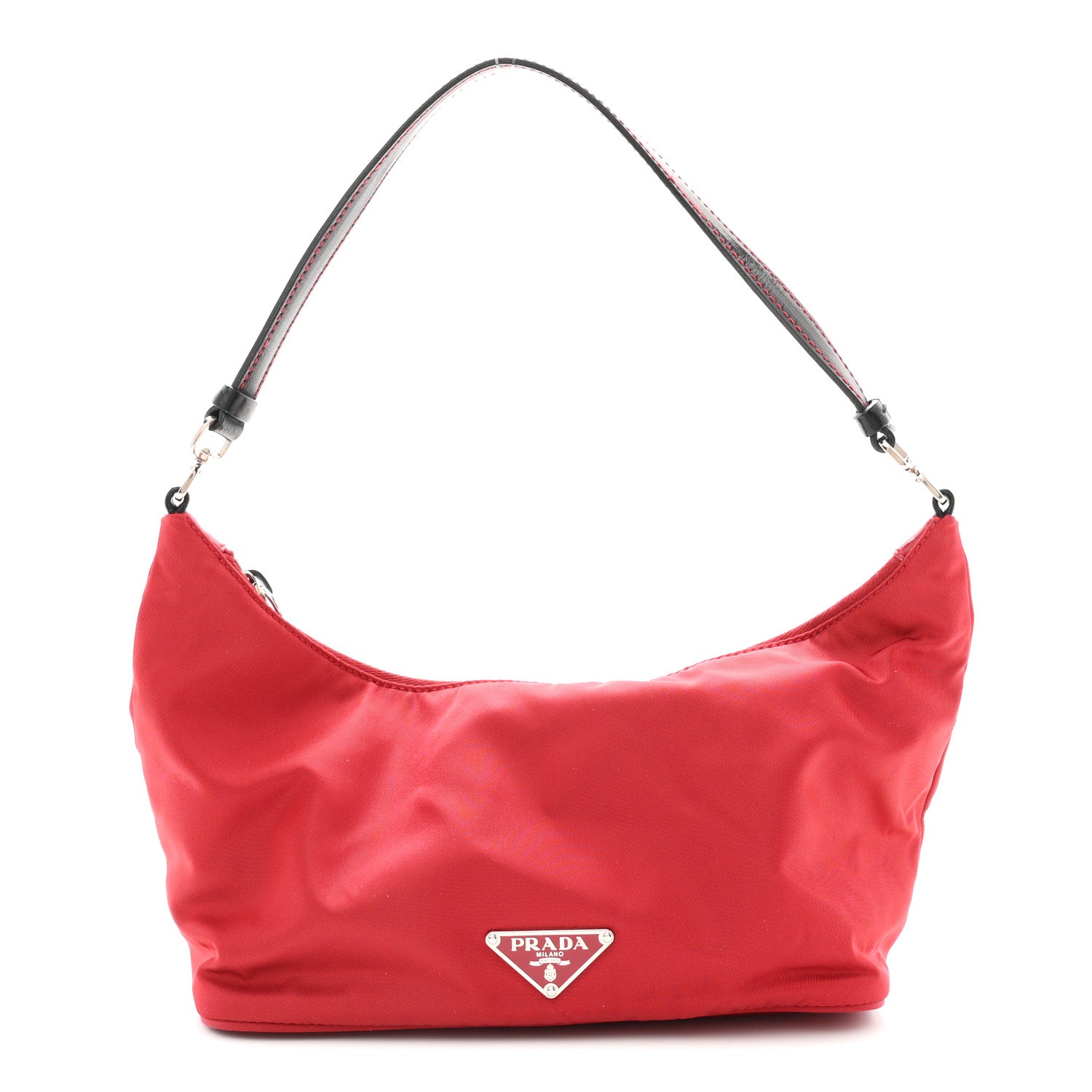 Prada Tessuto Sirio Pochette Scarlatto 1 of 10
