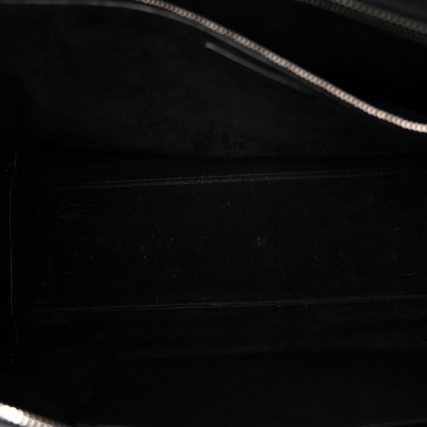 Saint Laurent Grained Calfskin Medium Cabas Rive Gauche Black 5 of 11