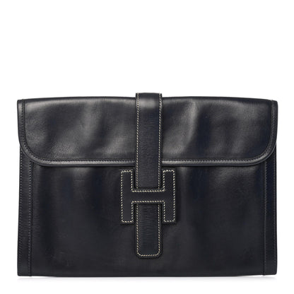 Hermes Box Jige PM Clutch Black 1 of 4