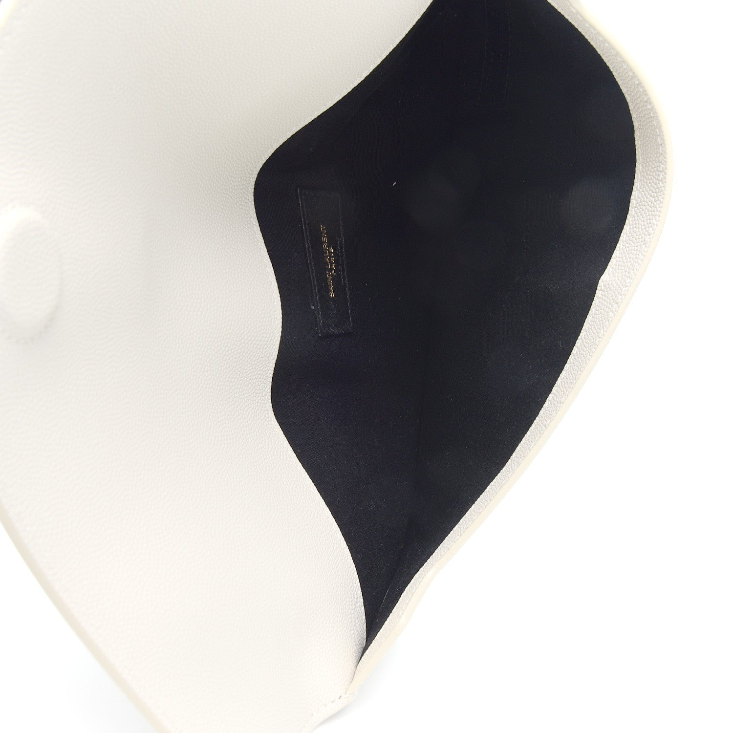 Saint Laurent Grain De Poudre Uptown Pouch Crema Soft 4 of 6
