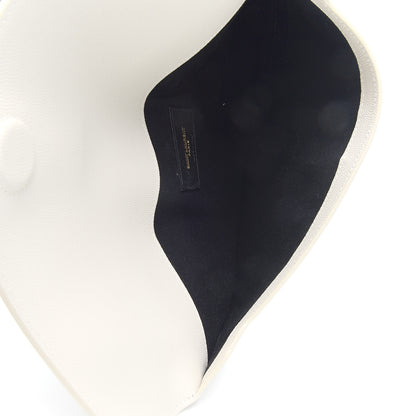 Saint Laurent Grain De Poudre Uptown Pouch Crema Soft 4 of 6