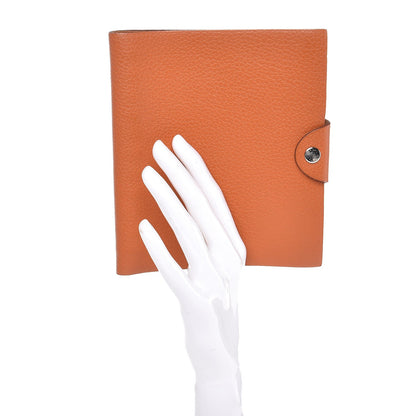 Hermes Togo Ulysse PM Agenda Cover Orange 2 of 9