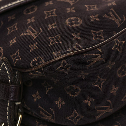 Louis Vuitton Monogram Mini Lin Saumur Ebene 9 of 14