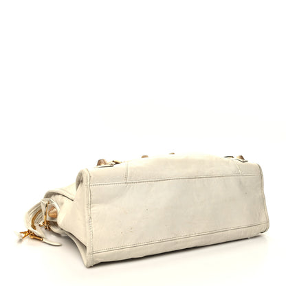 Balenciaga Agneau Giant 21 Gold Hardware City White Light 4 of 20