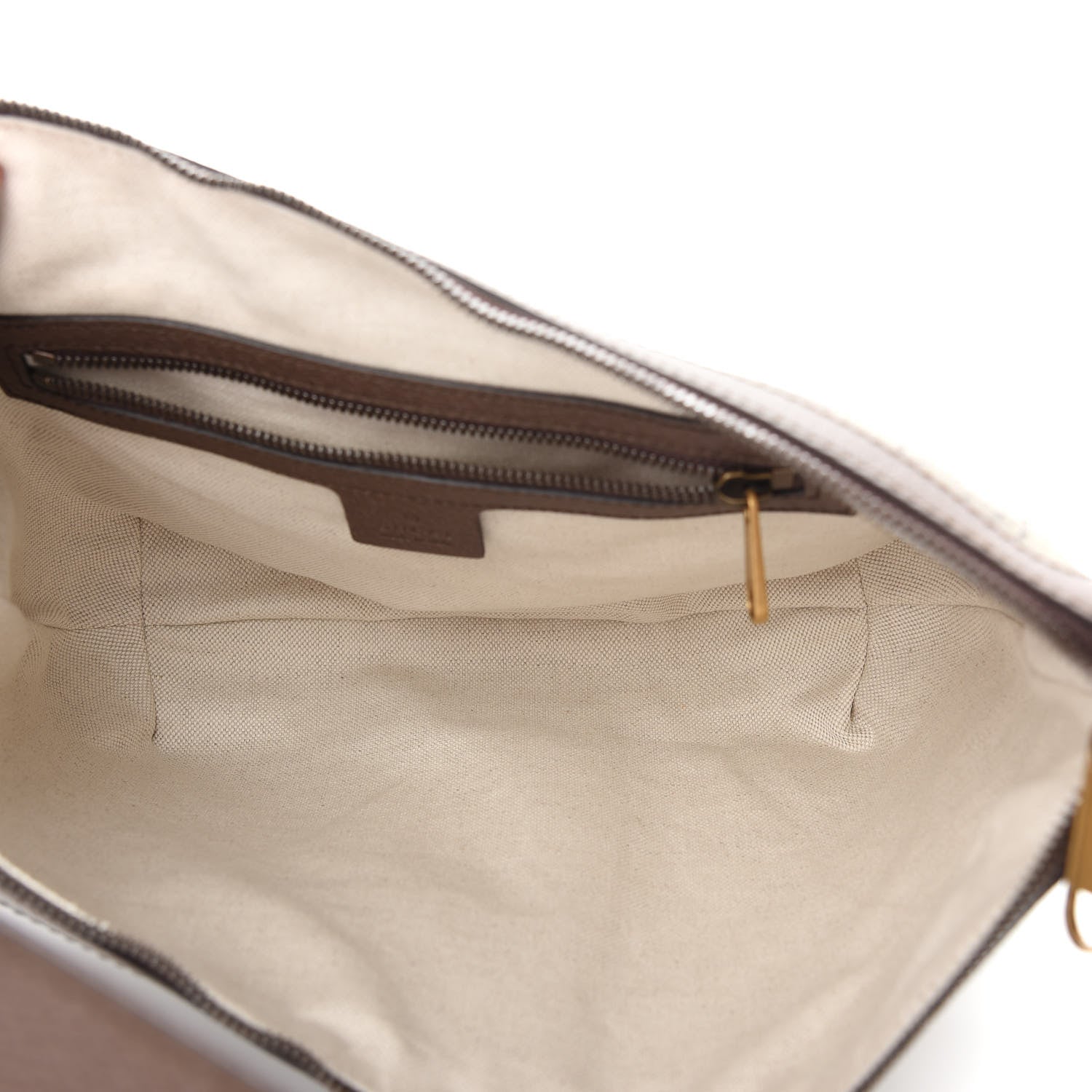 Gucci GG Supreme Monogram Web Small Ophidia Half Moon Hobo Brown 5 of 9