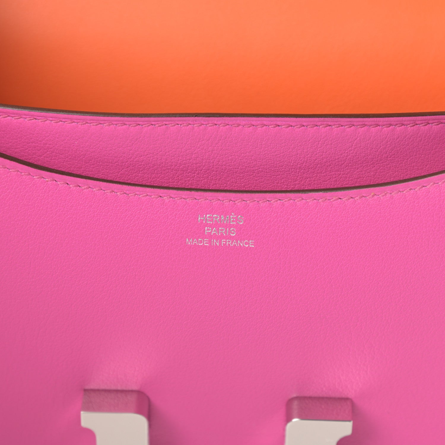 Hermes Swift Constance Verso 18 Magnolia Orange 6 of 11