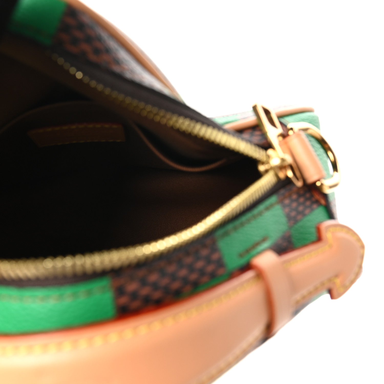 Louis Vuitton Damier Pop Chess Messenger Green 5 of 9