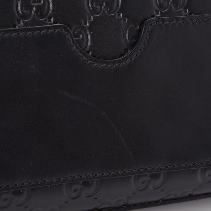 Gucci Guccissima Small Padlock Shoulder Bag Black 8 of 8