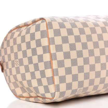 Louis Vuitton Damier Azur Speedy 30 10 of 13
