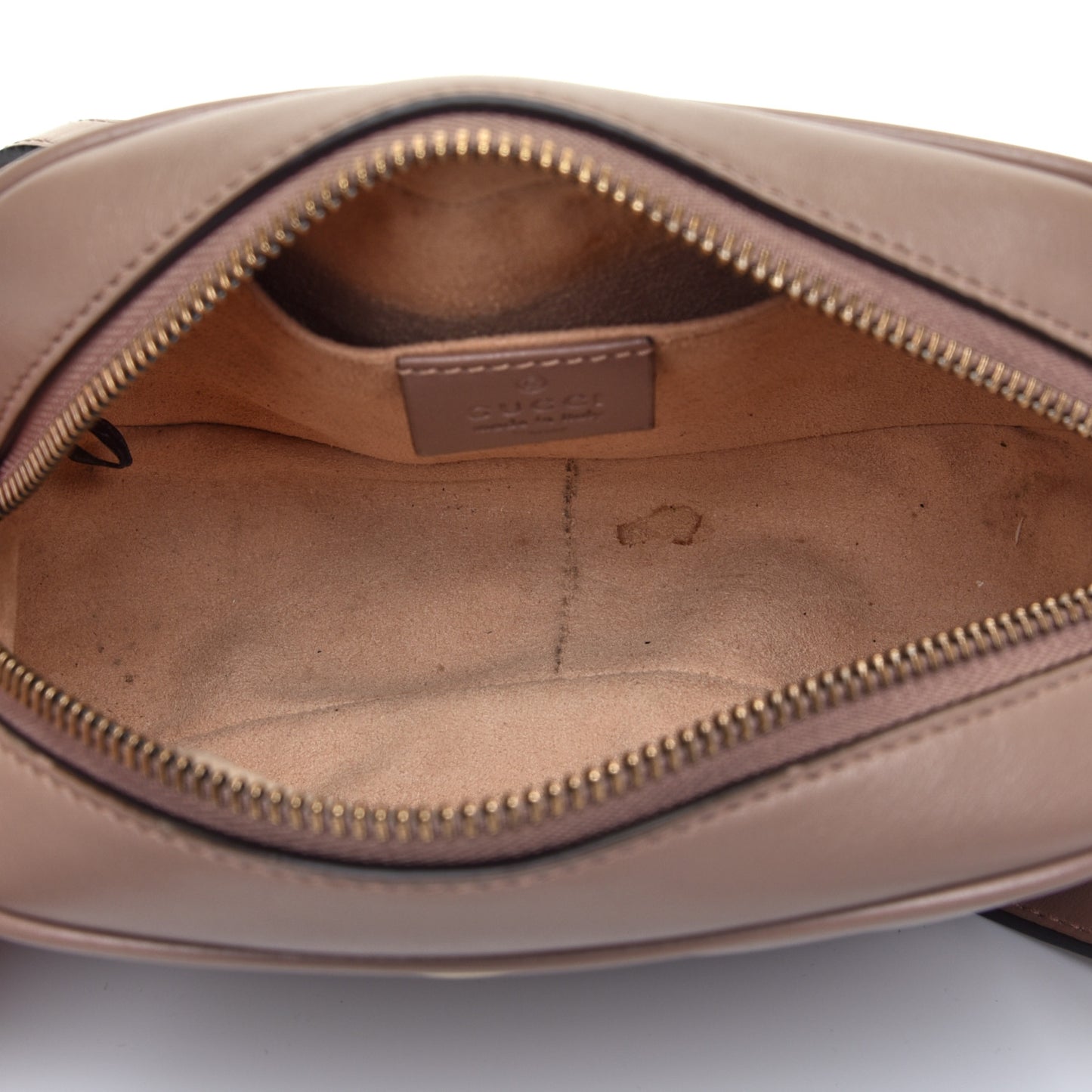 Calfskin Matelasse Mini GG Marmont Chain Shoulder Bag Porcelain Rose