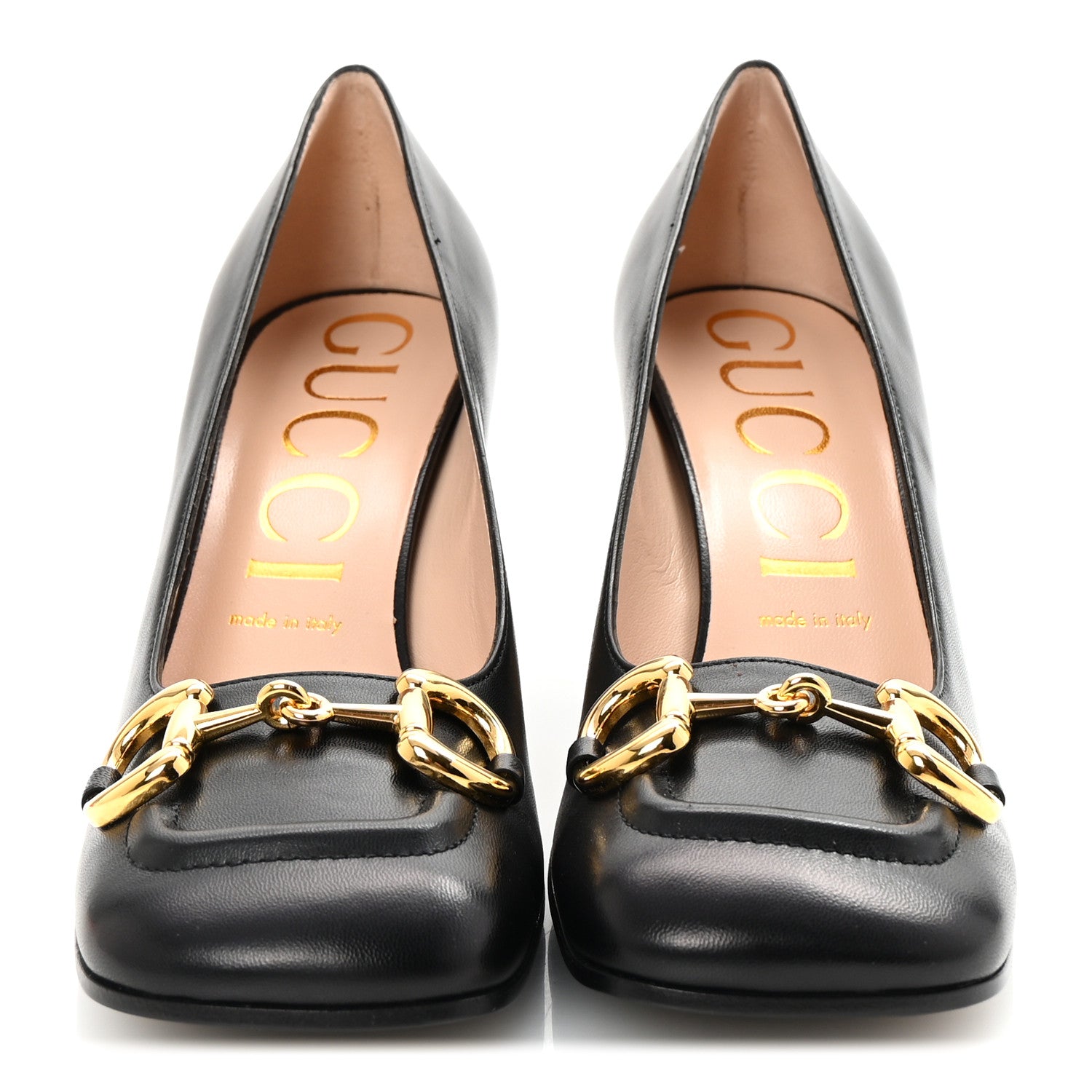Gucci Malaga Kid Horsebit 75mm Pumps 39 Black 3 of 10