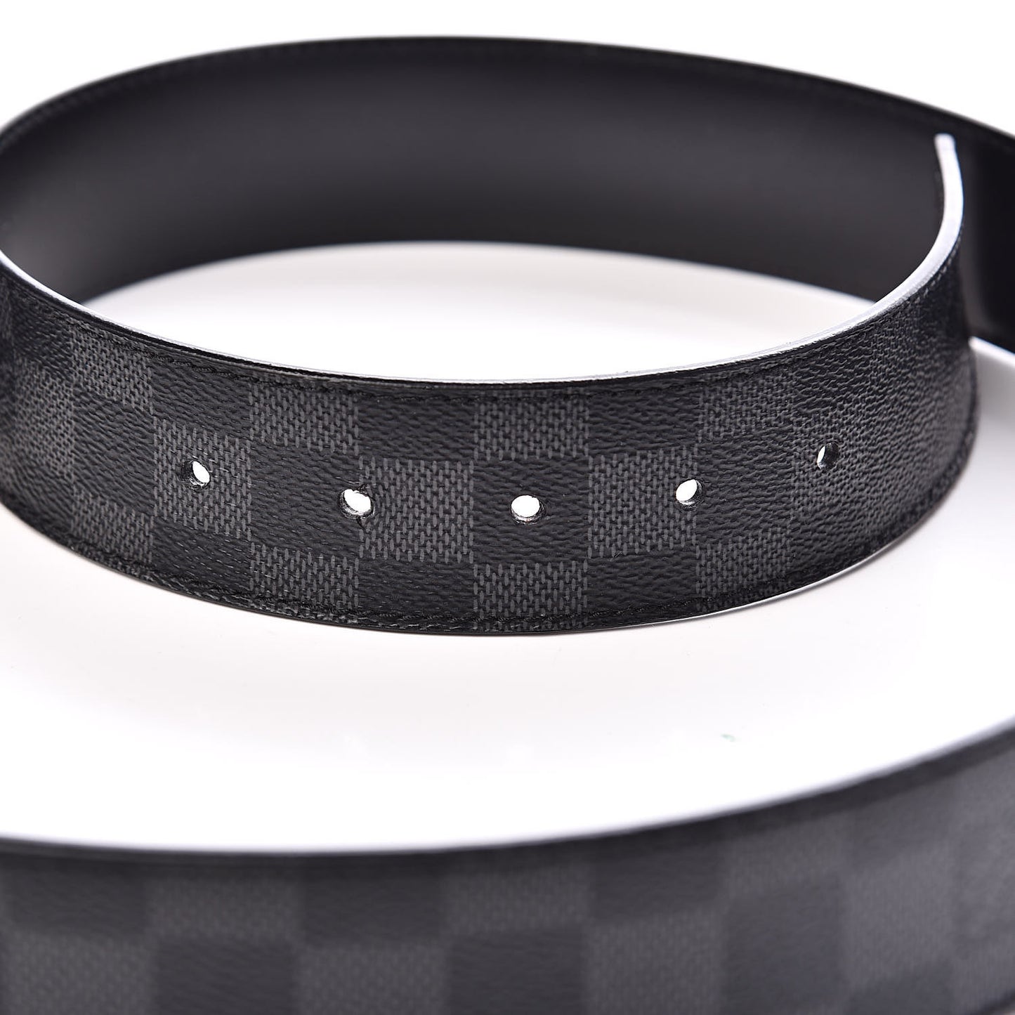 Damier Graphite LV Initiales Belt 100 40