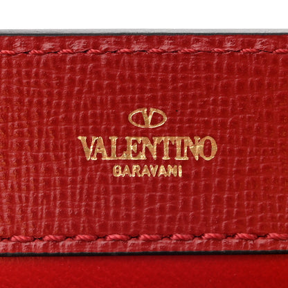 Valentino Garavani Grainy Calfskin Mini Rockstud Alcove Top-Handle Bag Rouge Pur 7 of 10