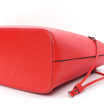 Louis Vuitton Epi Neverfull MM Coquelicot 10 of 10