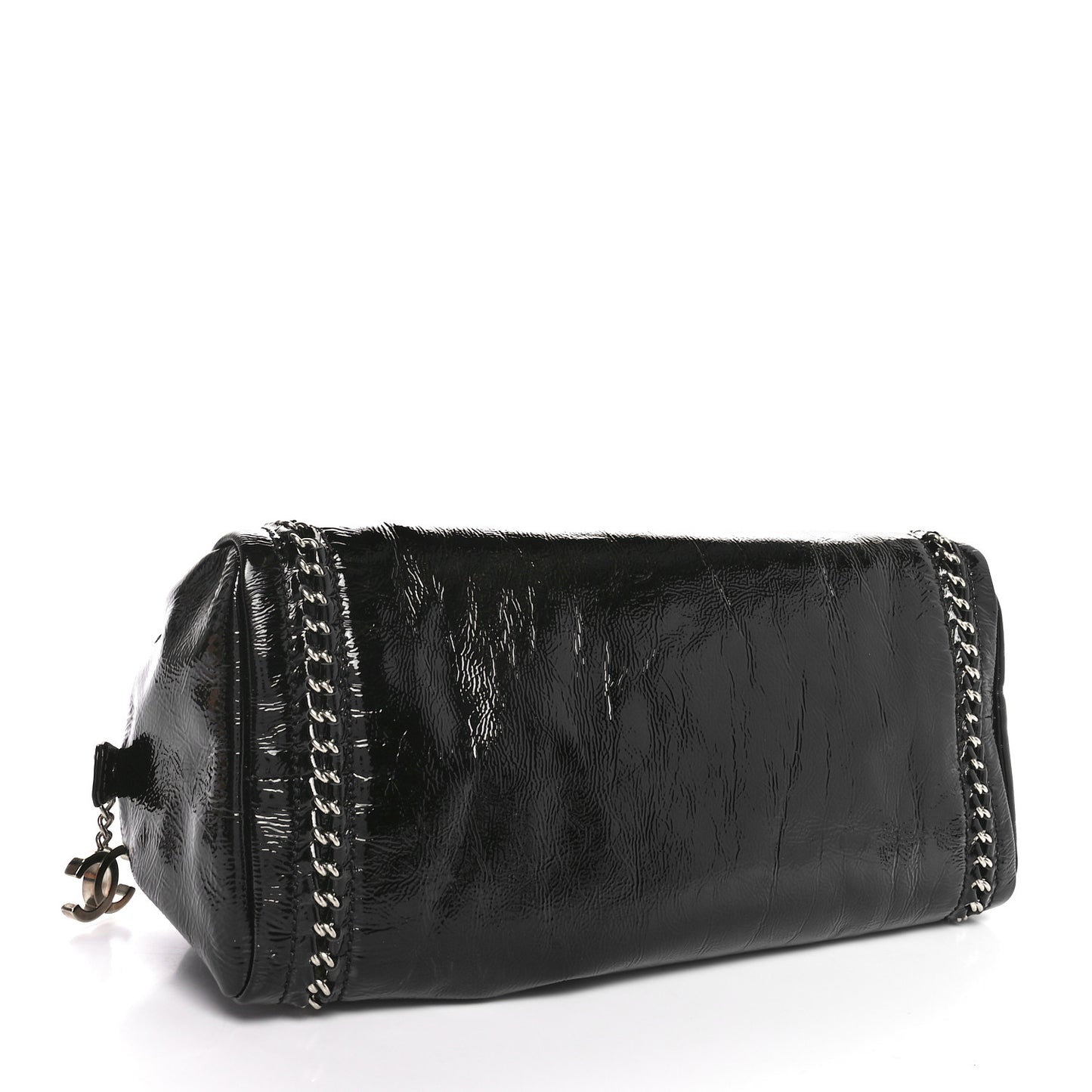 Patent Medium Luxe Ligne Bowler Black