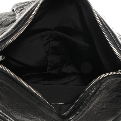 Alexander Wang Textured Lambskin Morgan Hobo Black 5 of 6