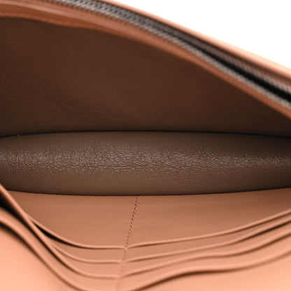 Bottega Veneta Nappa Intrecciato Continental Wallet on Chain Dusty Rose 5 of 12