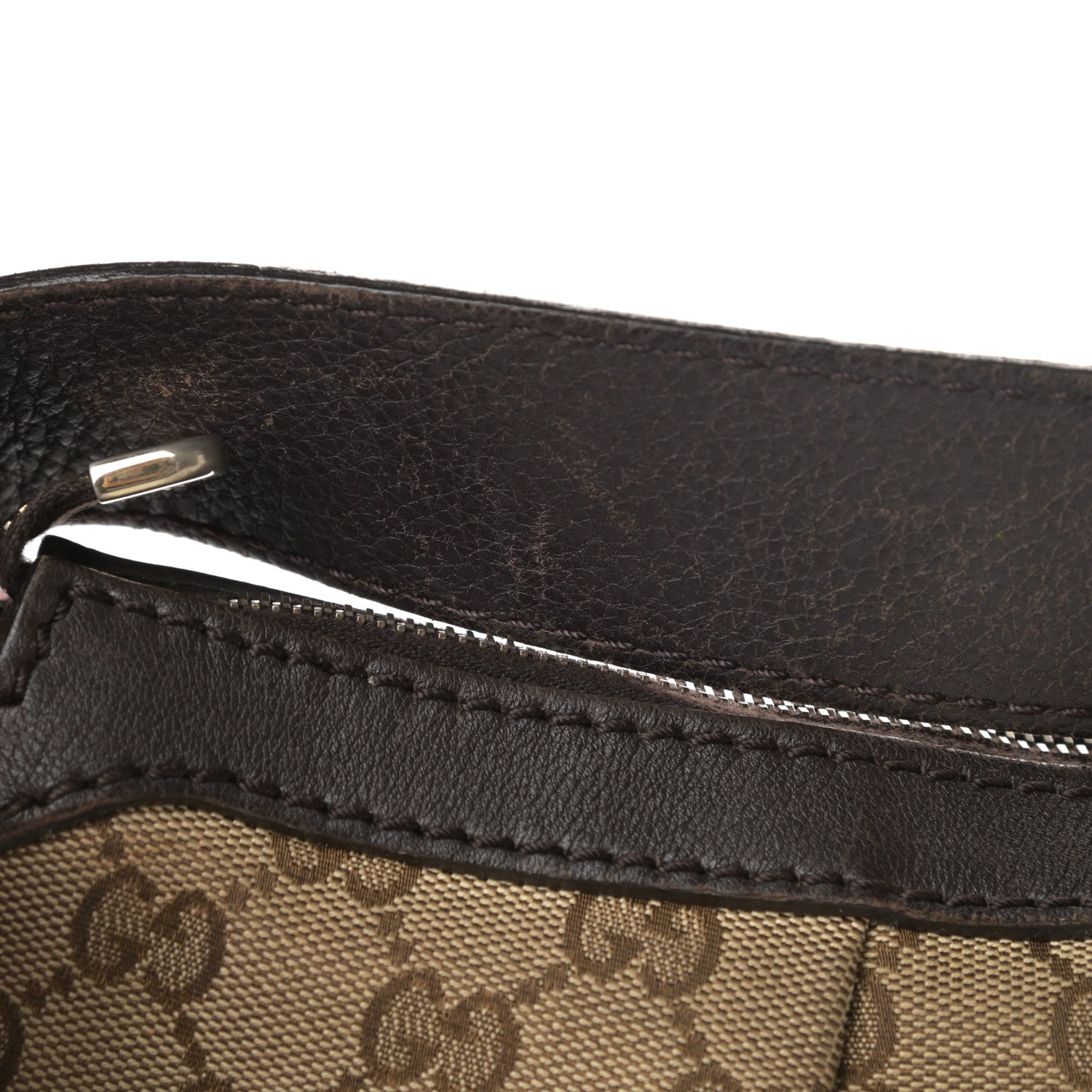 Gucci GG Monogram Medium Sukey Hobo Dark Brown 14 of 15