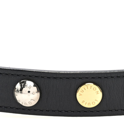 Louis Vuitton Calfskin Spikes Studded 75 30 Belt Black 3 of 6