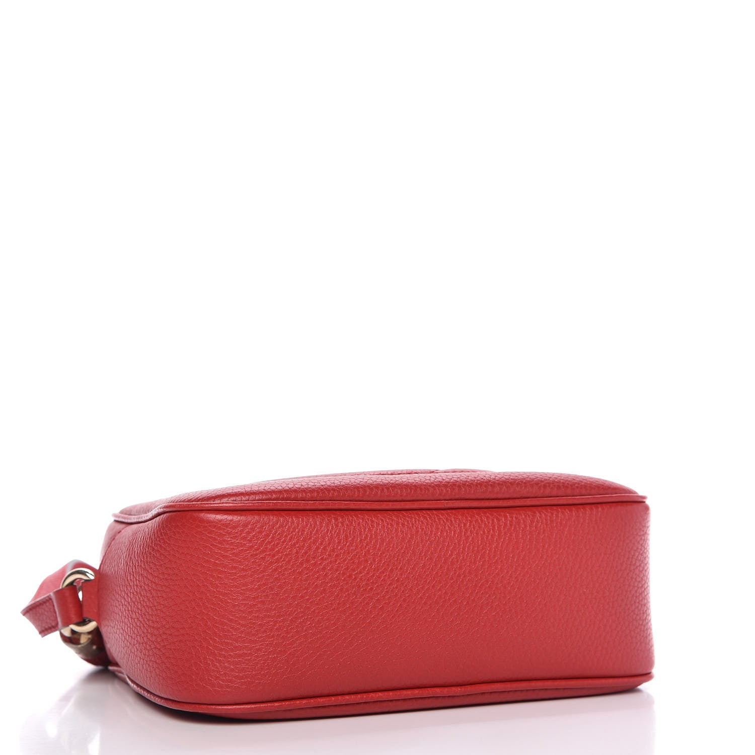 Gucci Pebbled Calfskin Small Soho Disco Bag Tabasco Red 4 of 10