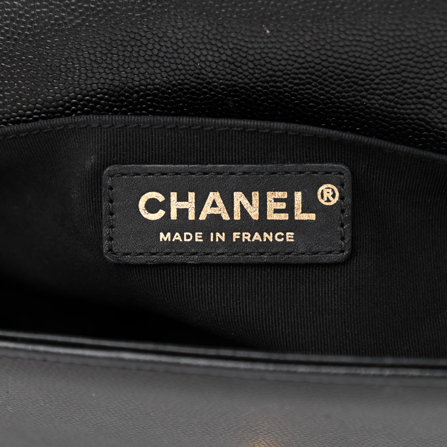 Chanel Caviar Quilted Medium Boy Flap Black 5 of 10