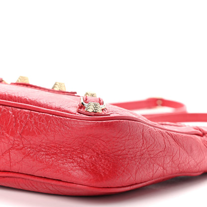 Balenciaga Agneau Giant 12 Gold Hardware Hip Rouge Cardinal 10 of 10