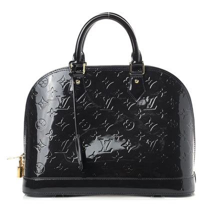 Louis Vuitton Vernis Alma PM Blue Infini 1 of 10