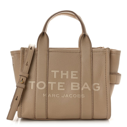 Marc Jacobs Grained Calfskin Small The Tote Camel 1 of 8