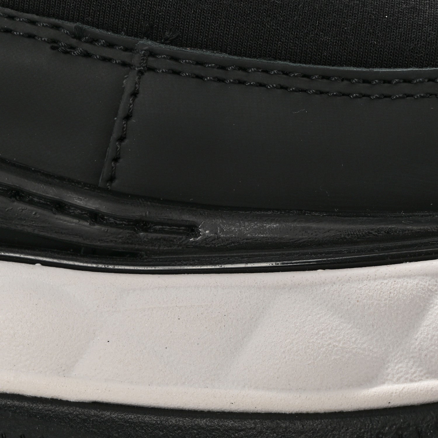 Chanel Velvet Calfskin Mixed Fibers CC Sneakers 38.5 Black 10 of 13