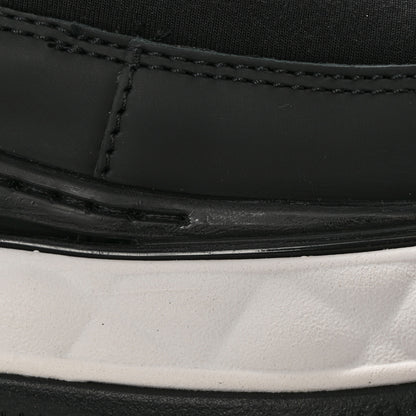 Chanel Velvet Calfskin Mixed Fibers CC Sneakers 38.5 Black 10 of 13