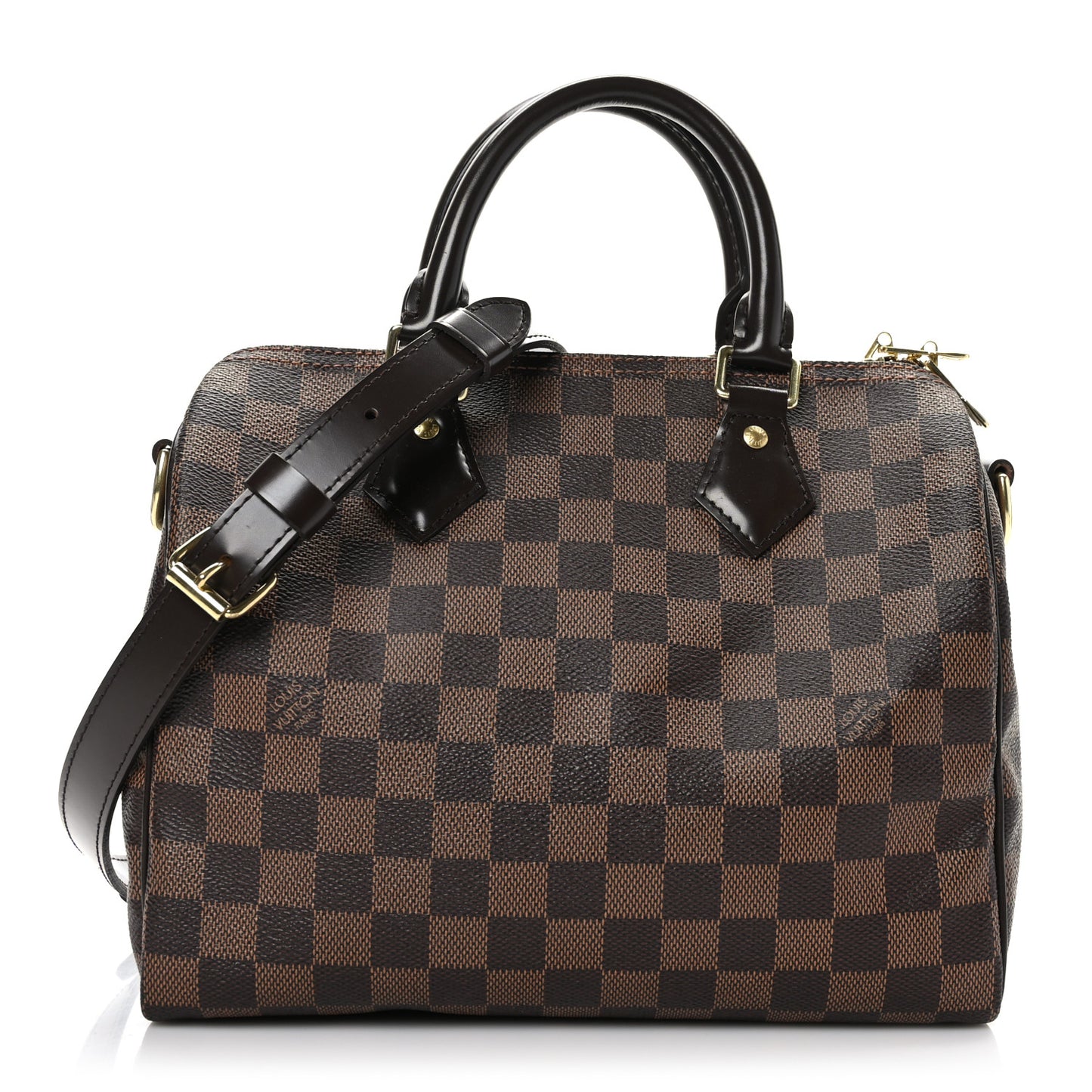 Damier Ebene Speedy Bandouliere 25