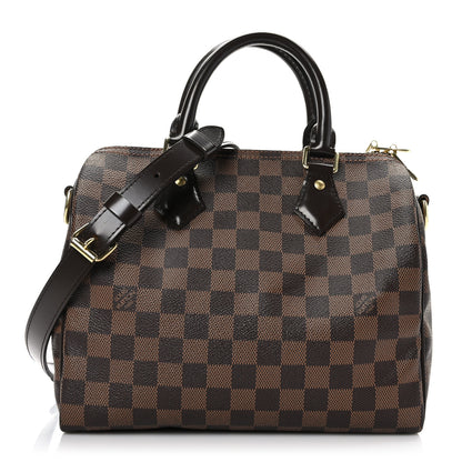 Louis Vuitton Damier Ebene Speedy Bandouliere 25 1 of 11