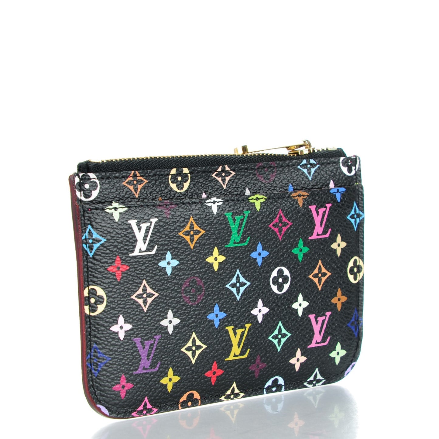 Monogram Multicolor Key Pouch Black Grenade