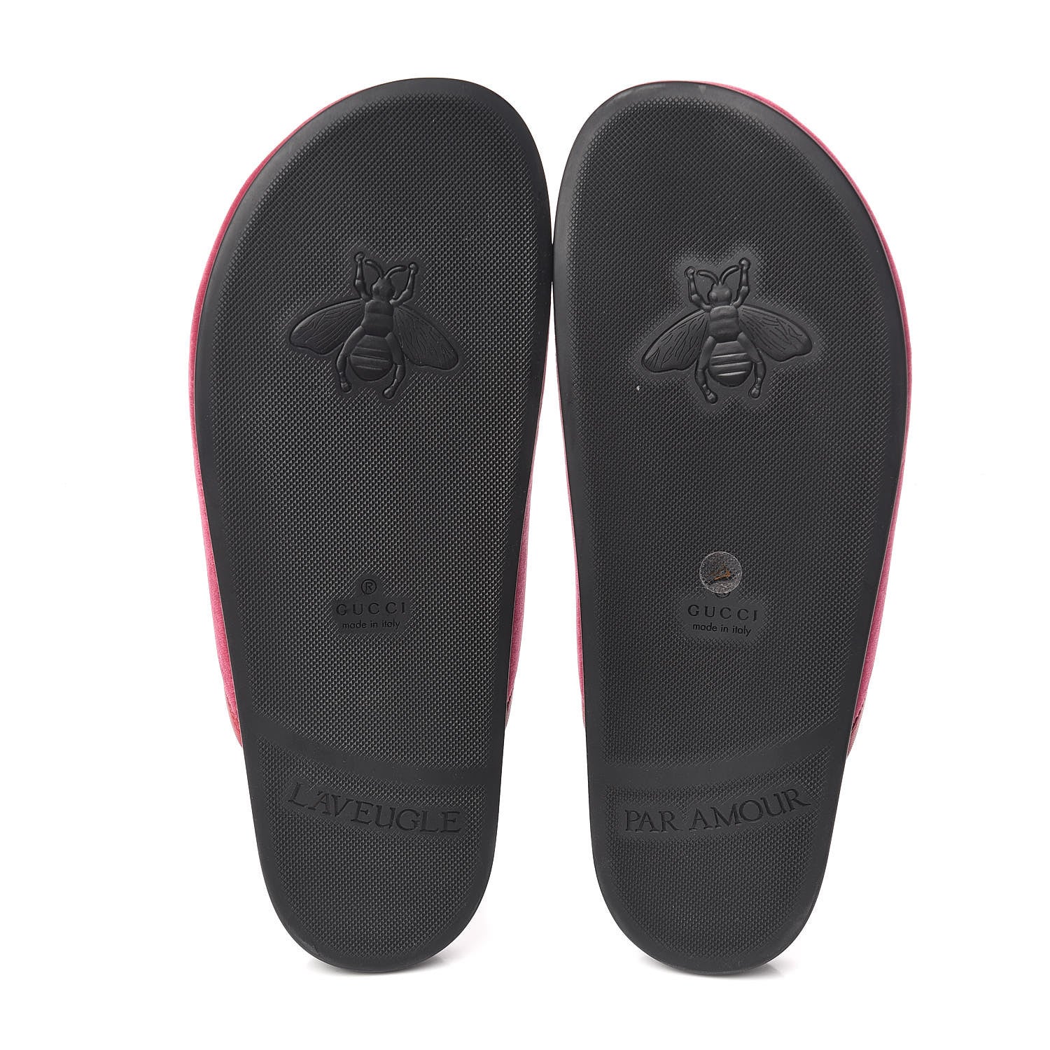 Gucci Softy Velvet Malaga Kid Womens Horsebit River Slippers 37 Light Raspberry Rose 5 of 10
