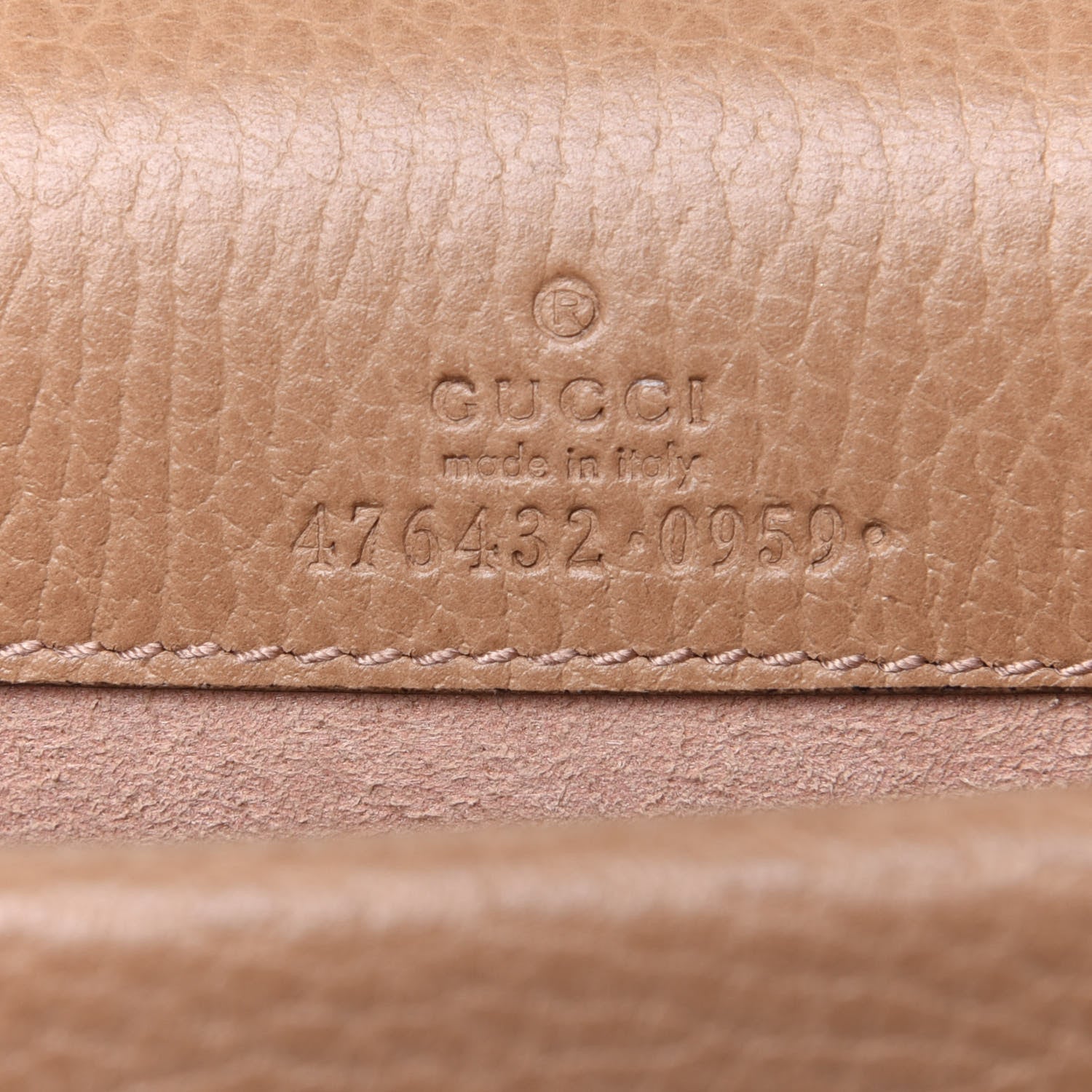 Gucci Dollar Calfskin Crystal Super Mini Dionysus Shoulder Bag Natural Tan Black Diamond 6 of 11