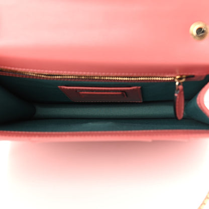 Bulgari Calfskin Serpenti Forever Crossbody Flamingo Quartz 4 of 18