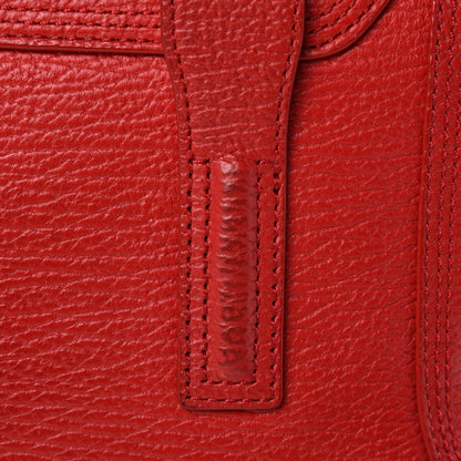 3.1 Phillip Lim Textured Calfskin Mini Pashli Satchel Red 8 of 14