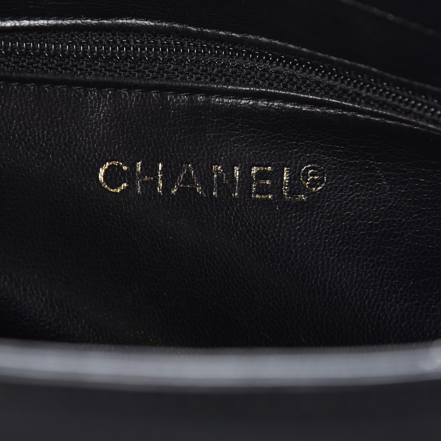 Chanel Lambskin CC Tote Black 6 of 7
