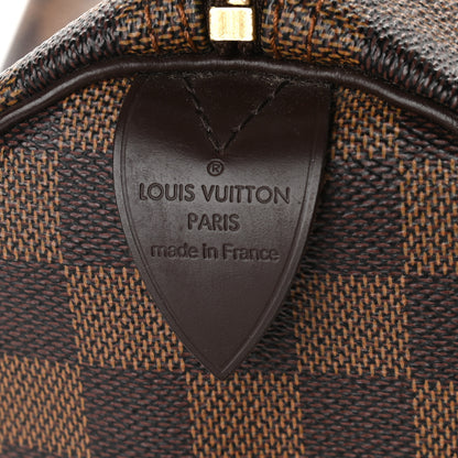 Louis Vuitton Damier Ebene Speedy 30 7 of 9