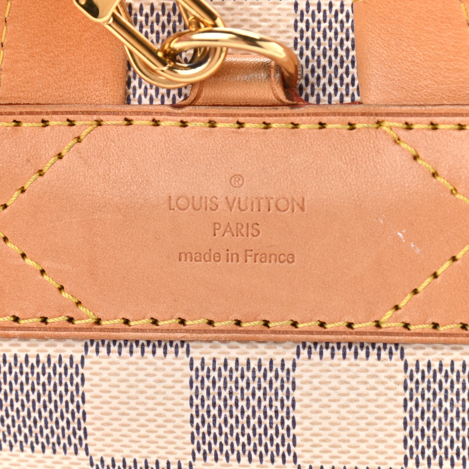 Louis Vuitton Damier Azur Sperone BB Backpack 6 of 11