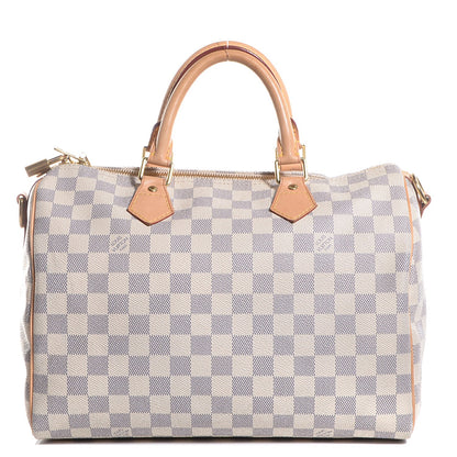 Louis Vuitton Damier Azur Speedy Bandouliere 30 1 of 8