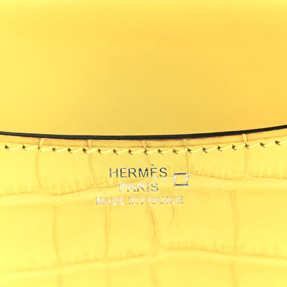 Hermes Matte Alligator Constance 18 Mimosa 7 of 10