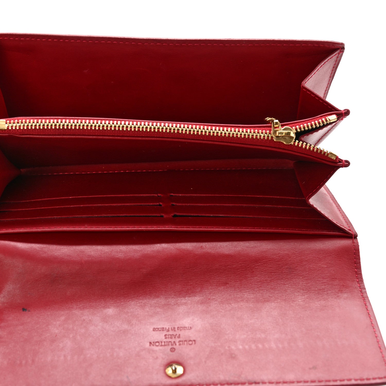 Louis Vuitton Vernis Sarah Wallet Pomme D'Amour 5 of 16