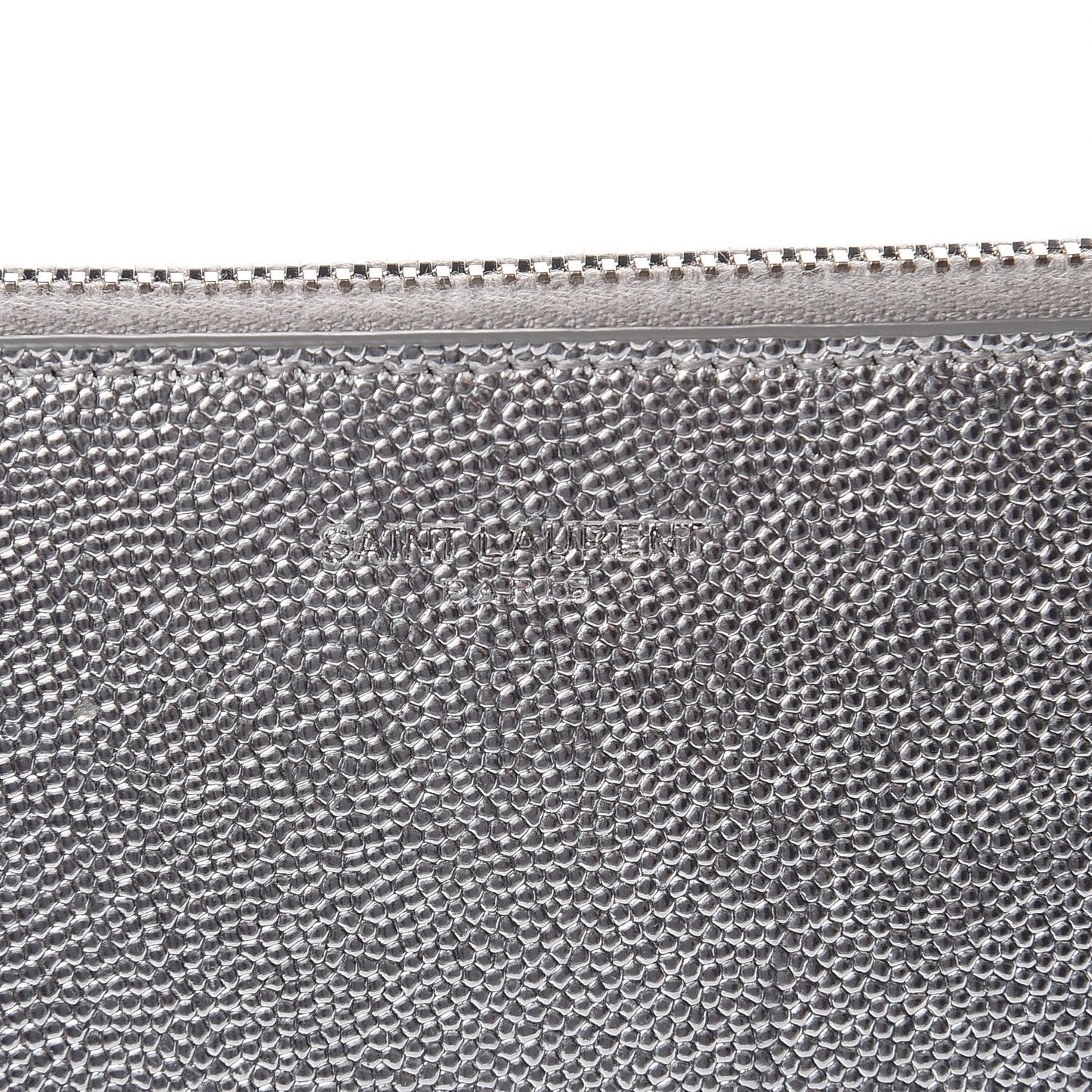 Metallic Grain de Poudre Mini Tablet Holder Argento
